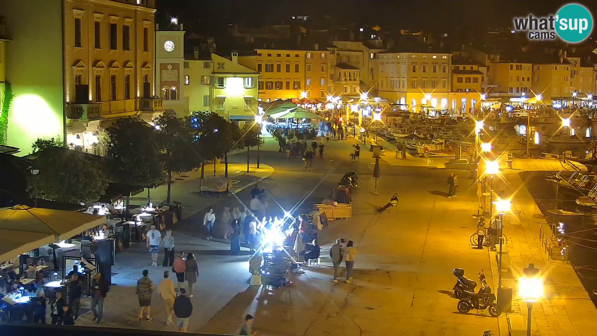 Rovinj webcam promenade and marina – Istria – Croatia