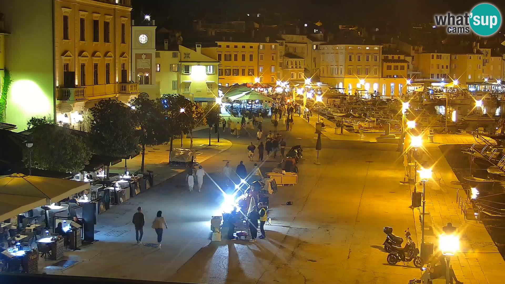 Webcam Rovigno marina | Lungomare | Rovinj Croazia