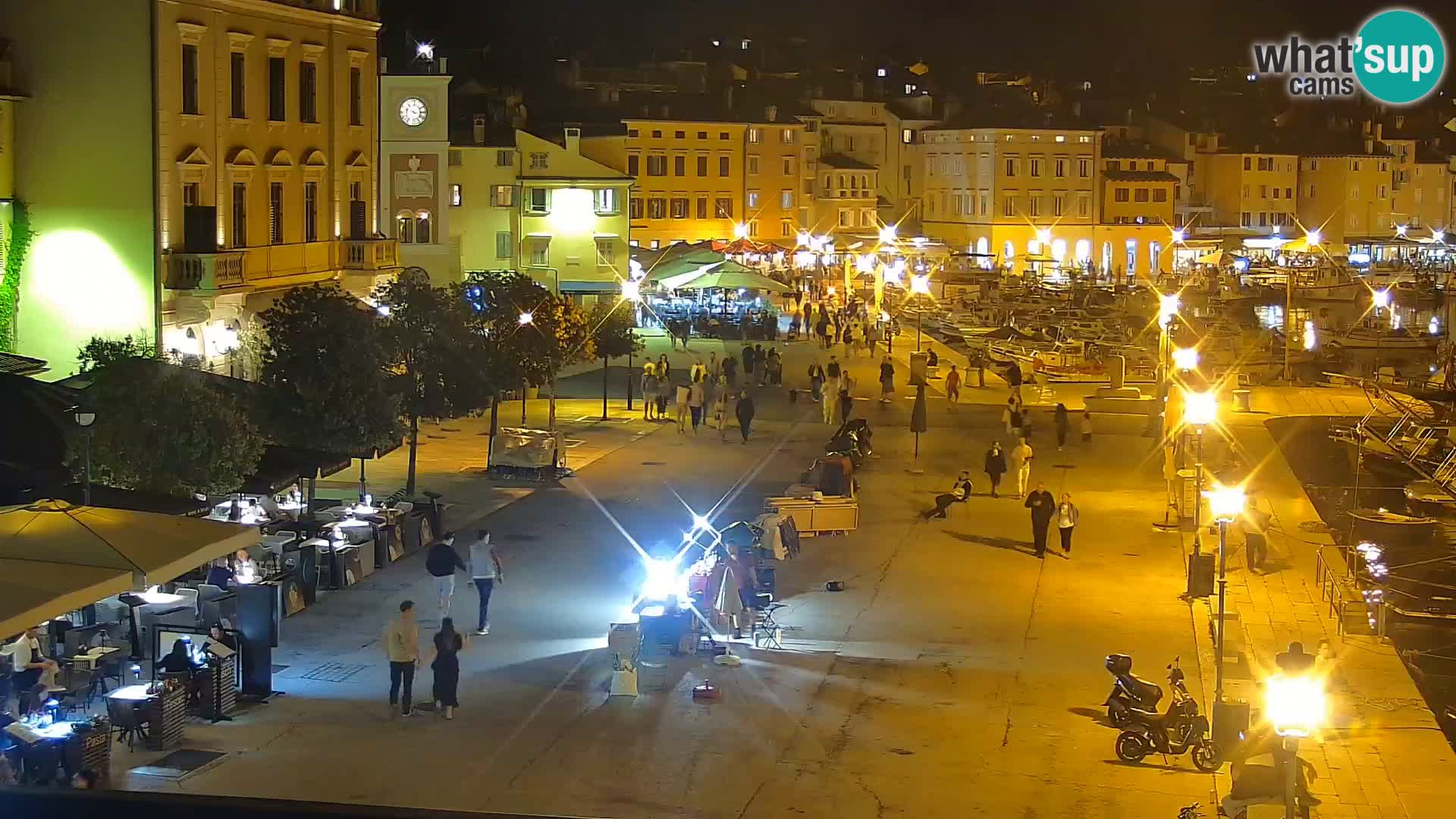 Webcam Rovigno marina | Lungomare | Rovinj Croazia