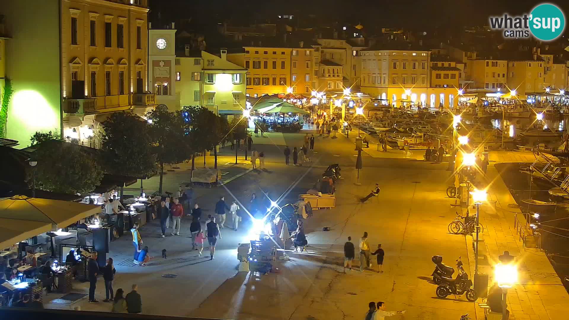 Rovinj webcam promenade and marina – Istria – Croatia