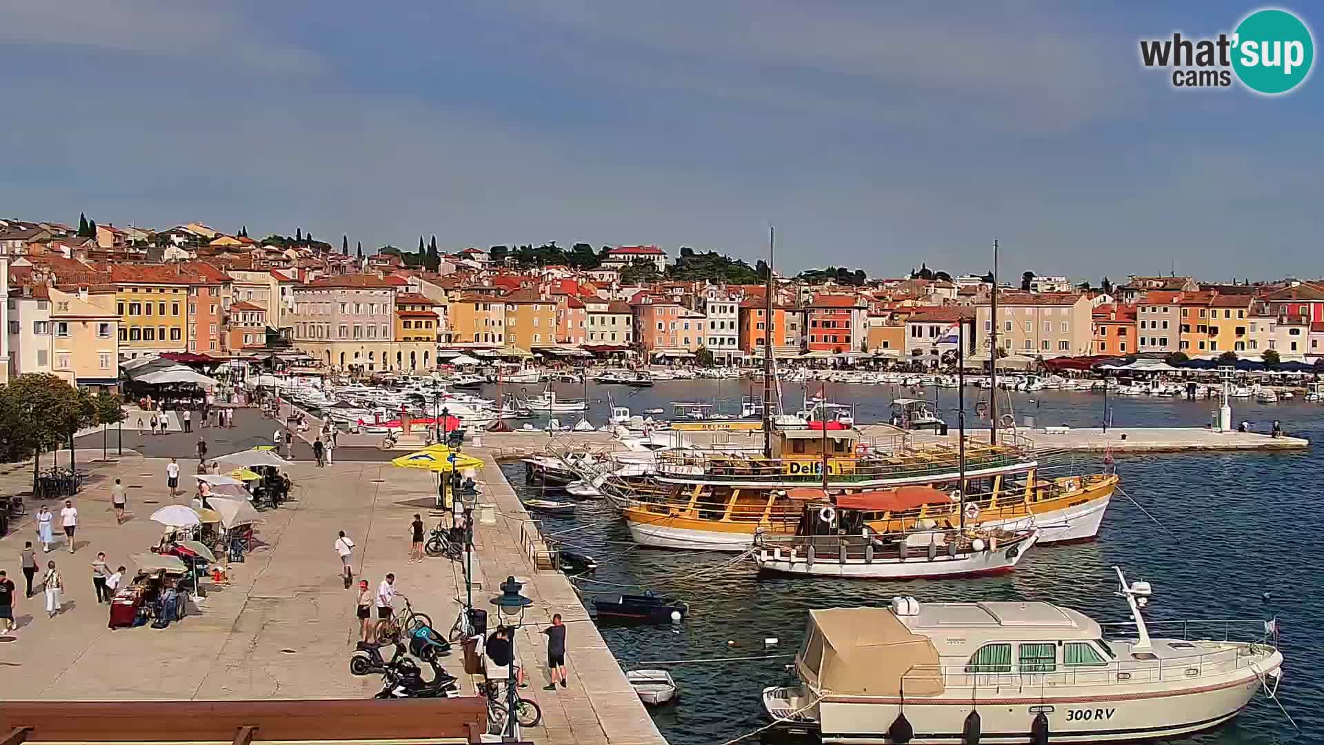 Webcam Rovinj Promenade – Istrien – Kroatien