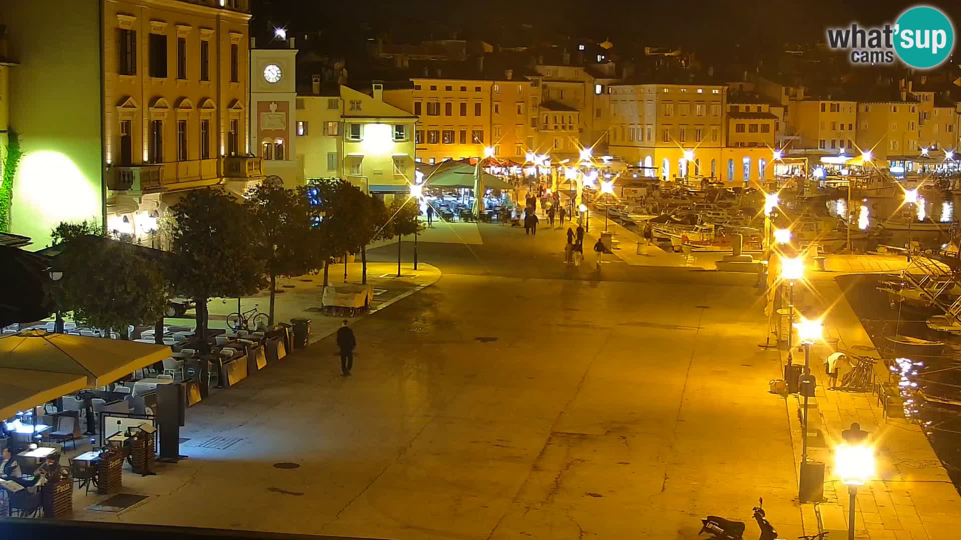 Rovinj webcam promenade and marina – Istria – Croatia