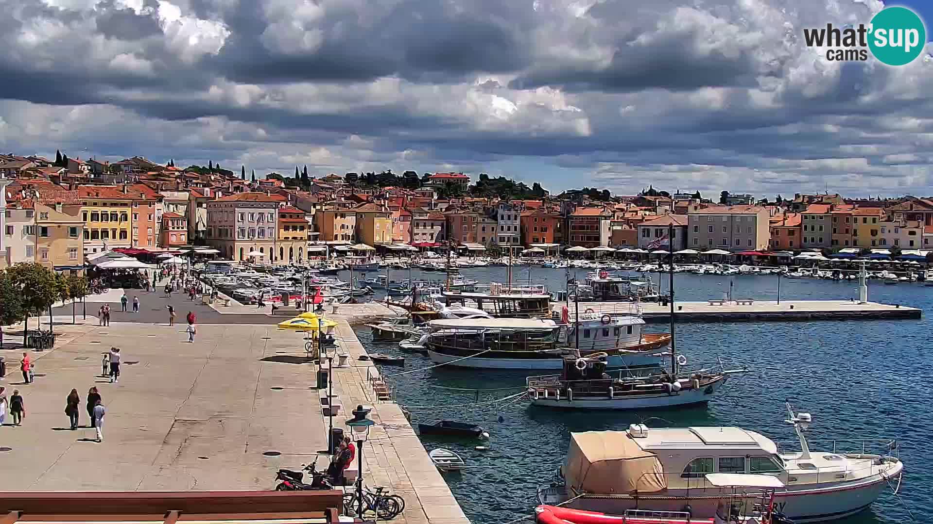 Promenada i marina u Rovinju