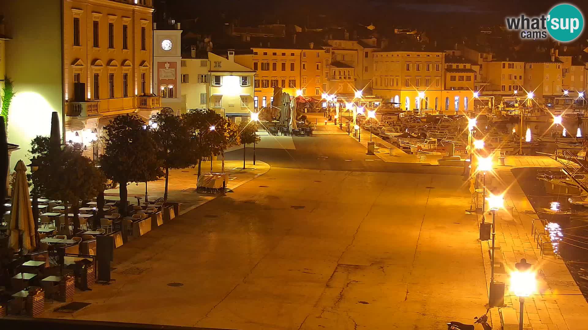 Rovinj webcam promenade and marina – Istria – Croatia