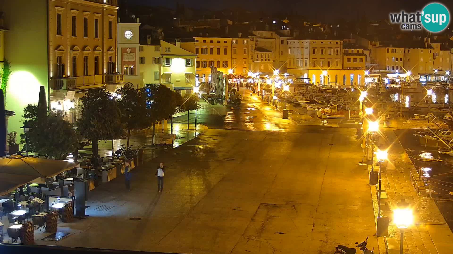 Rovinj webcam promenade and marina – Istria – Croatia