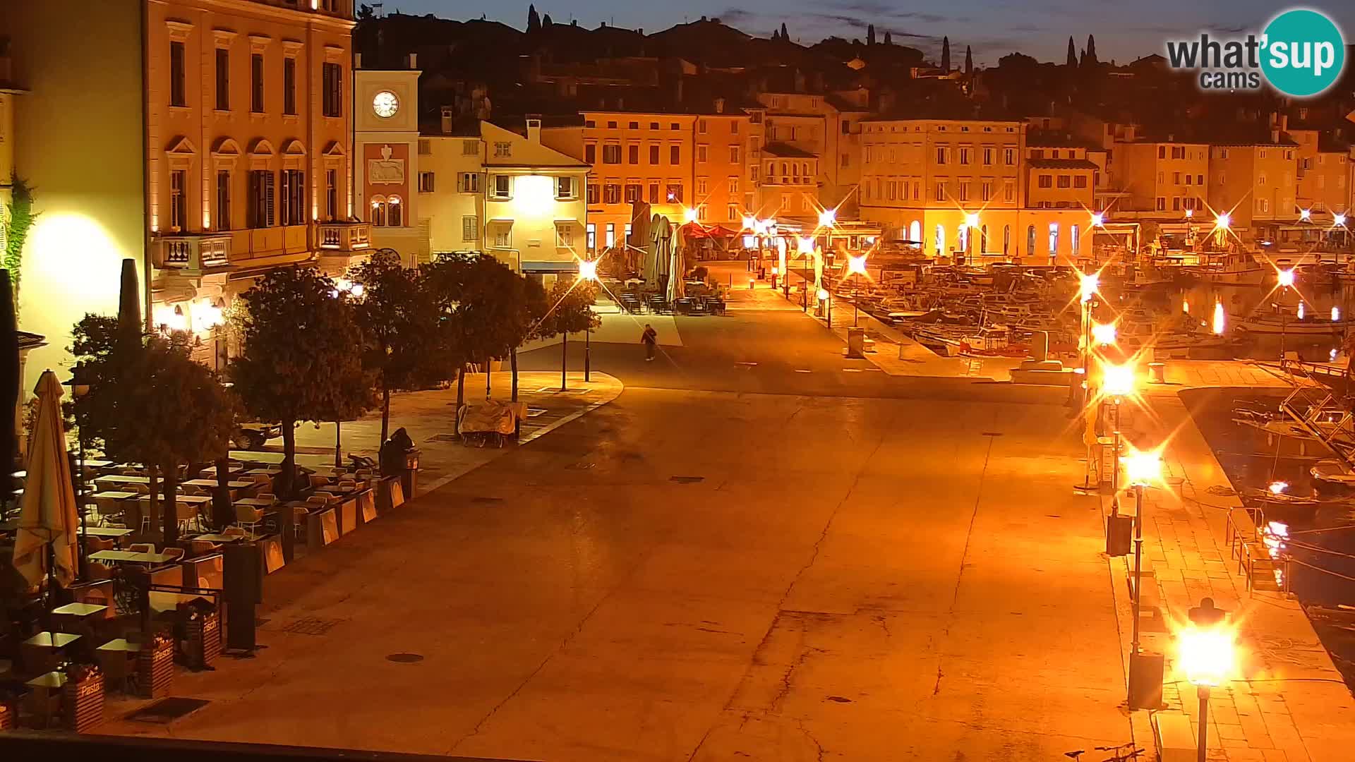 Spletna kamera Rovinj promenada in marina | Rovinj Vreme