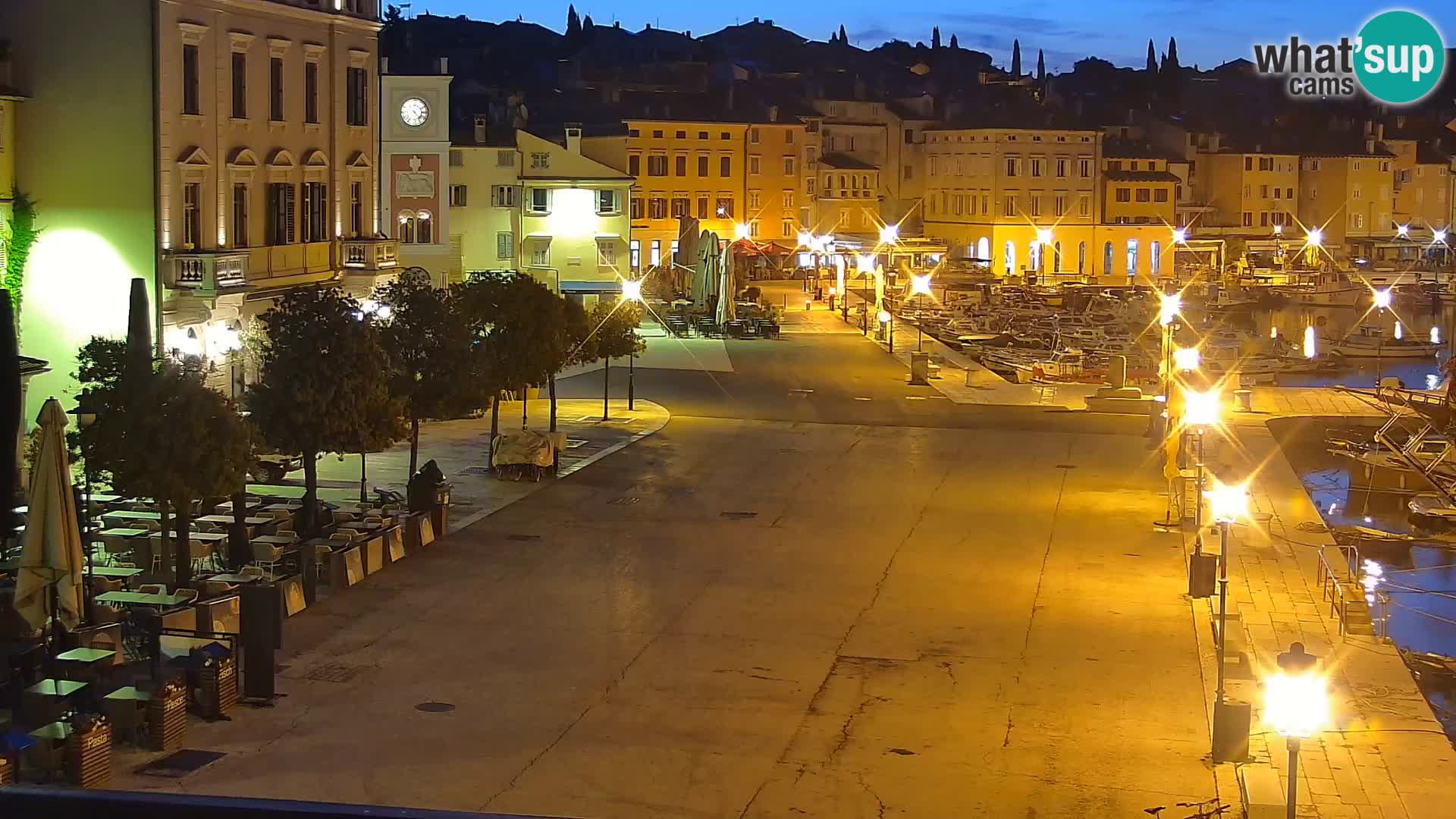 Webcam Rovigno marina | Lungomare | Rovinj Croazia