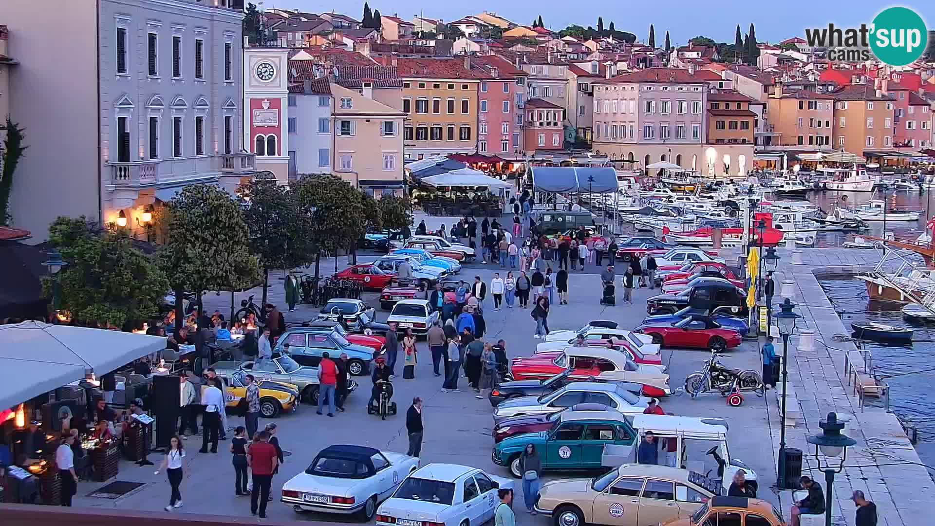 Rovinj webcam promenade and marina – Istria – Croatia