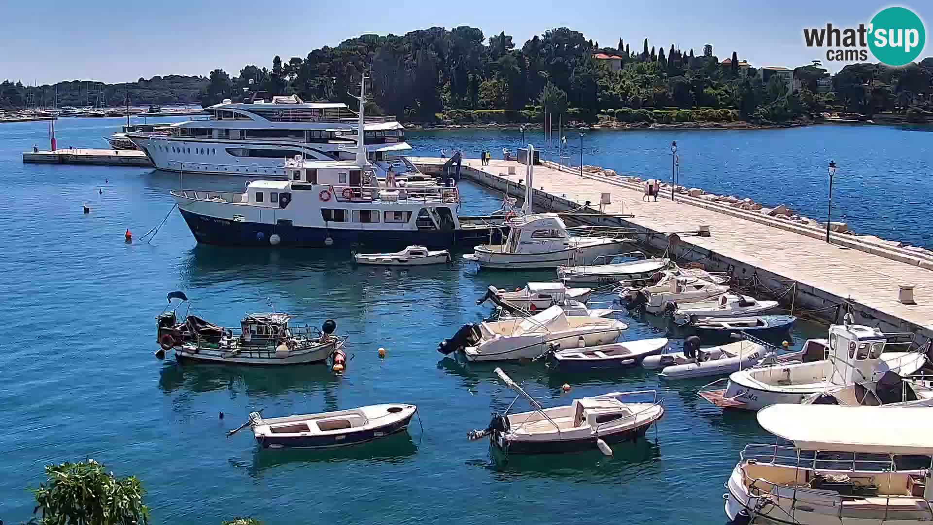 Webcam Rovinj Promenade – Istrien – Kroatien