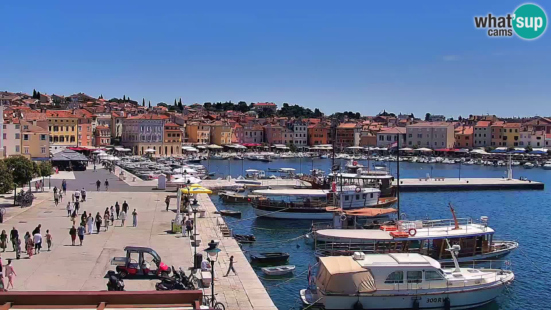 Webcam Rovinj Promenade – Istrien – Kroatien