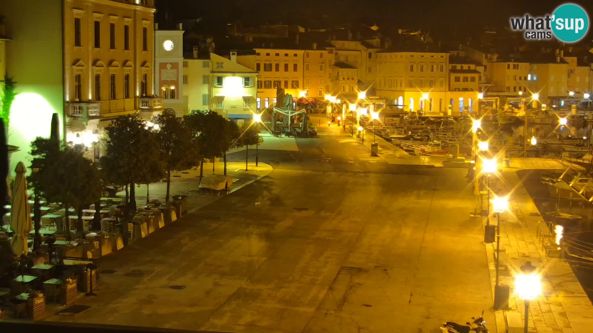 Promenada in marina v Rovinju