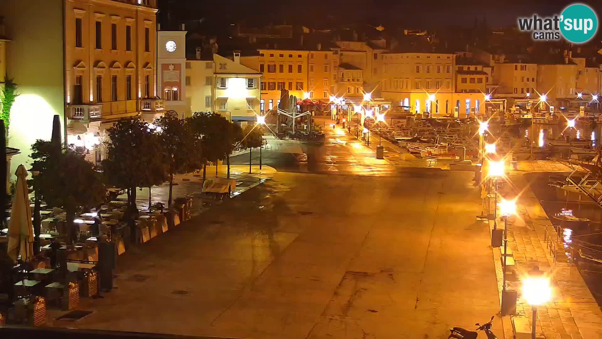Promenade e marina a Rovinj