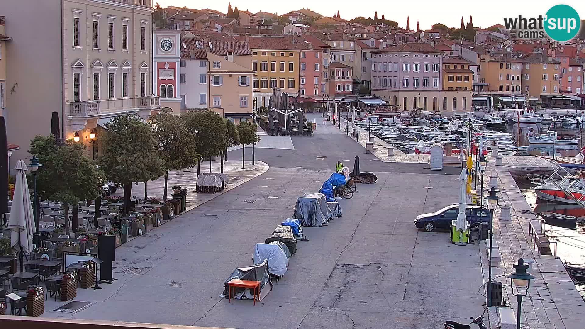 Promenada i marina u Rovinju
