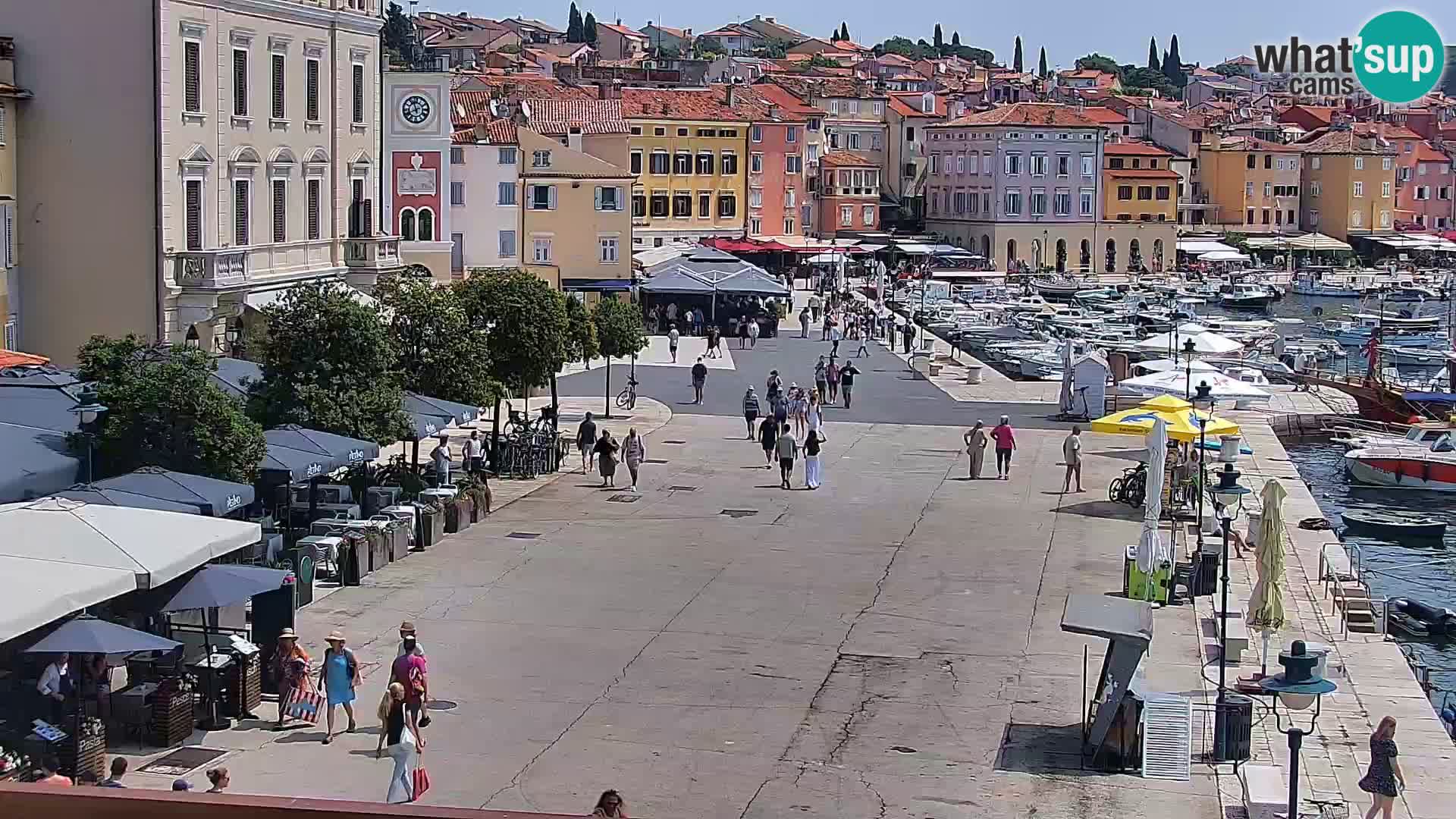 Webcam Rovinj Promenade – Istrien – Kroatien