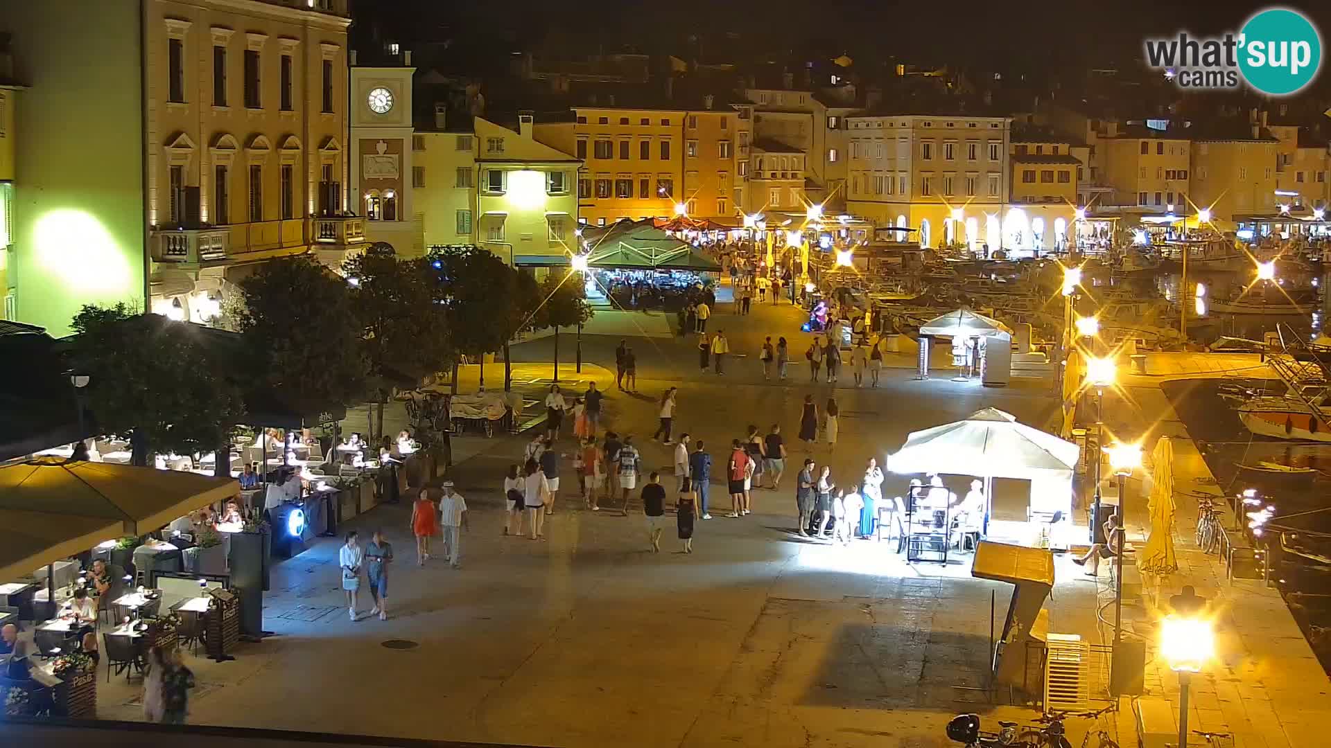 Webcam Rovinj Promenade – Istrien – Kroatien