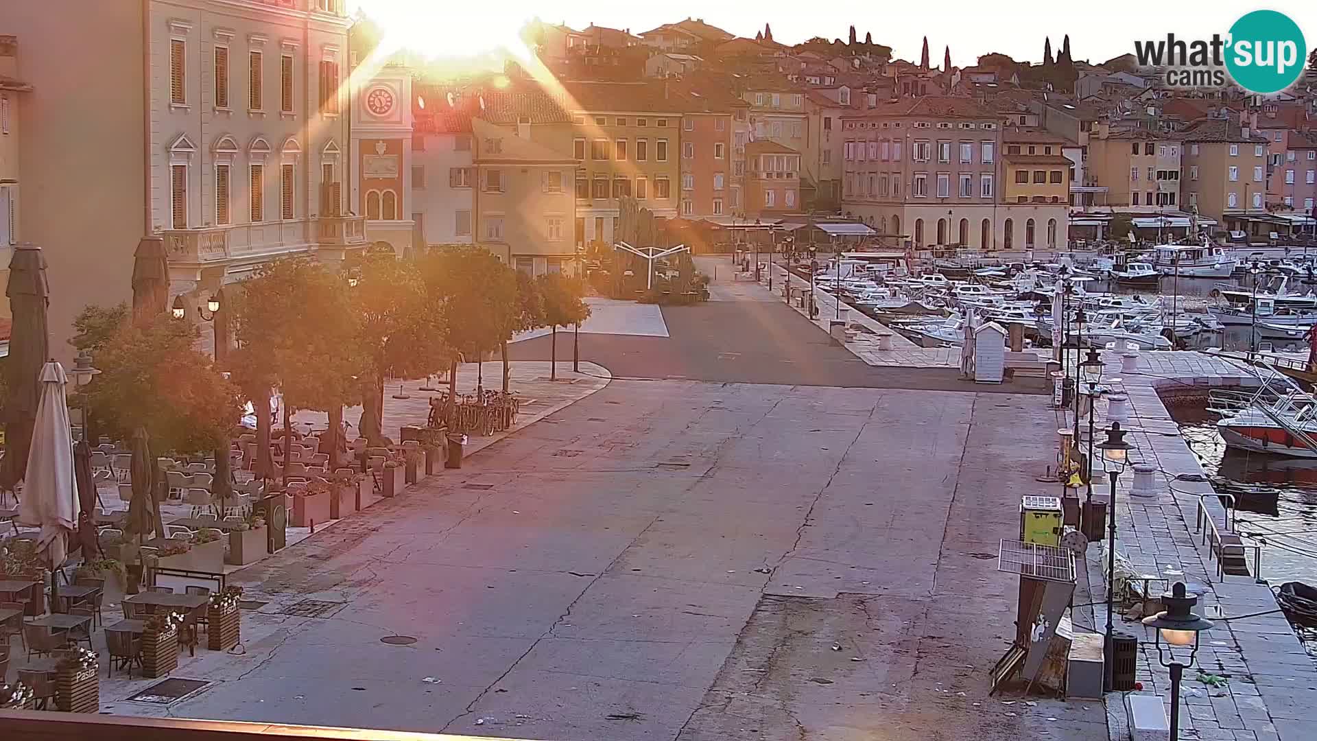 Webcam Rovinj Promenade – Istrien – Kroatien