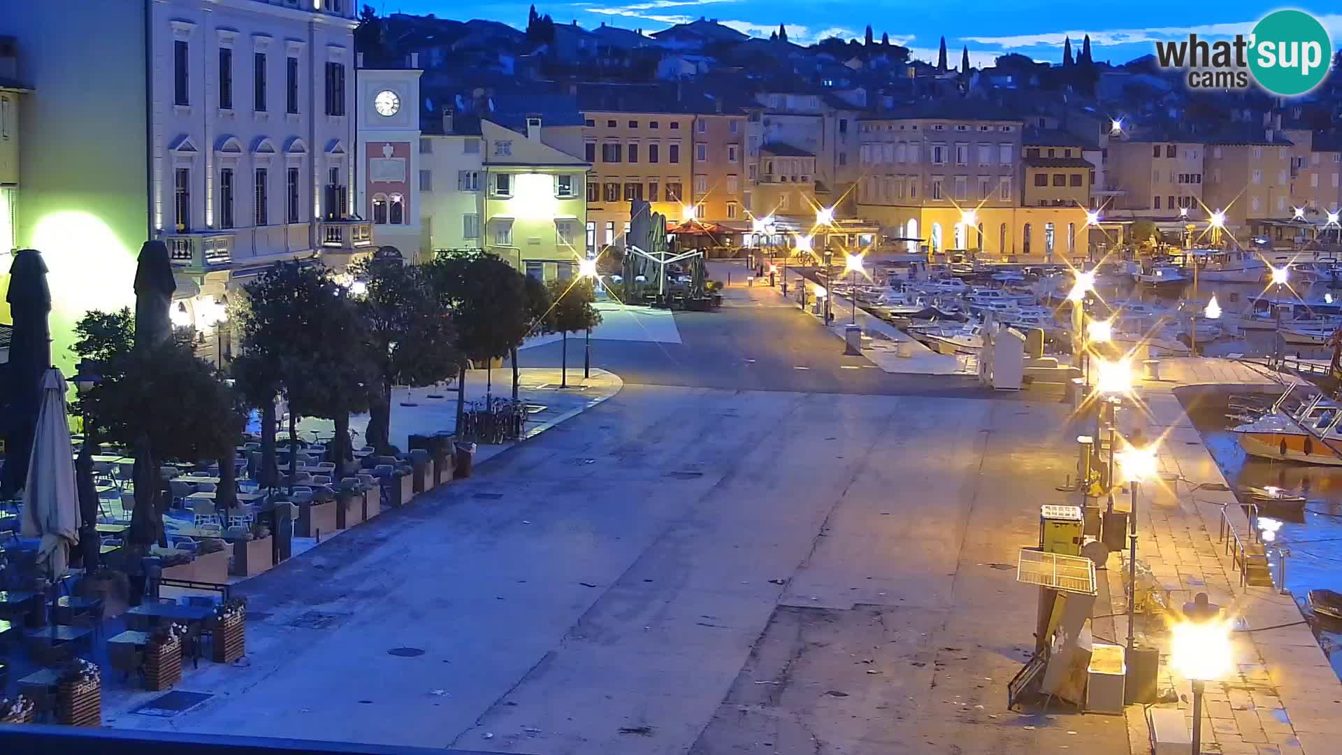Webcam Rovigno marina | Lungomare | Rovinj Croazia