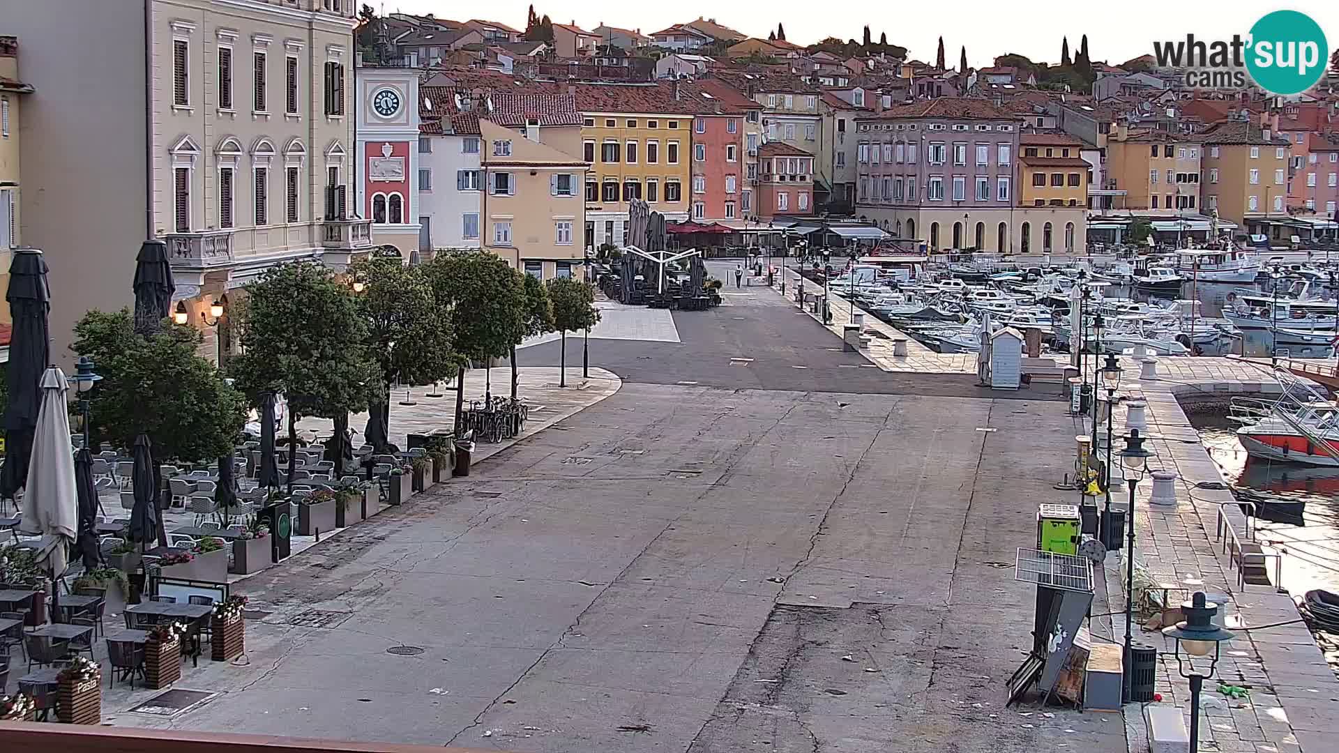 Webcam Rovinj Promenade – Istrien – Kroatien