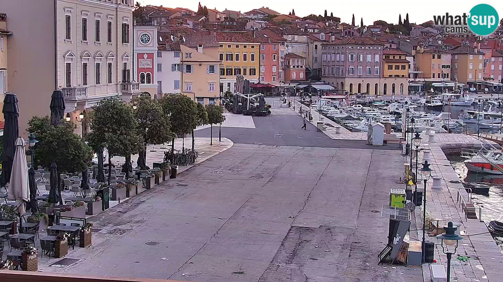 Webcam Rovigno marina | Lungomare | Rovinj Croazia