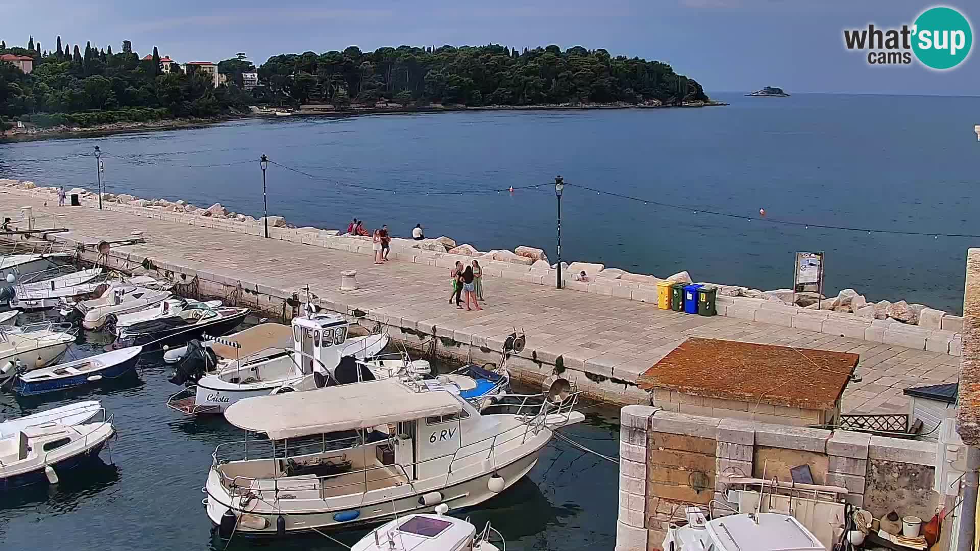 Promenada i marina u Rovinju
