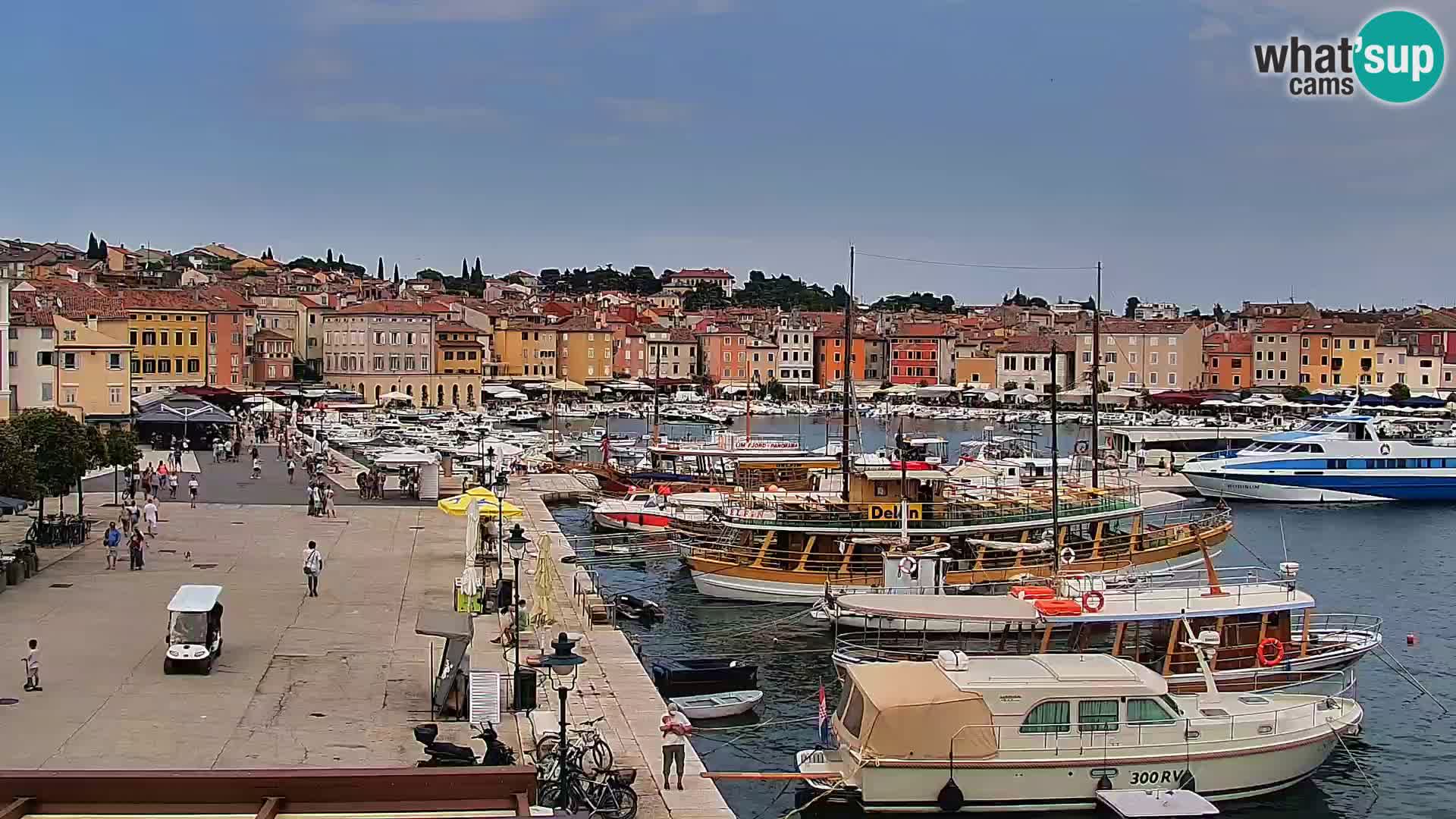 Webcam Rovinj Promenade – Istrien – Kroatien