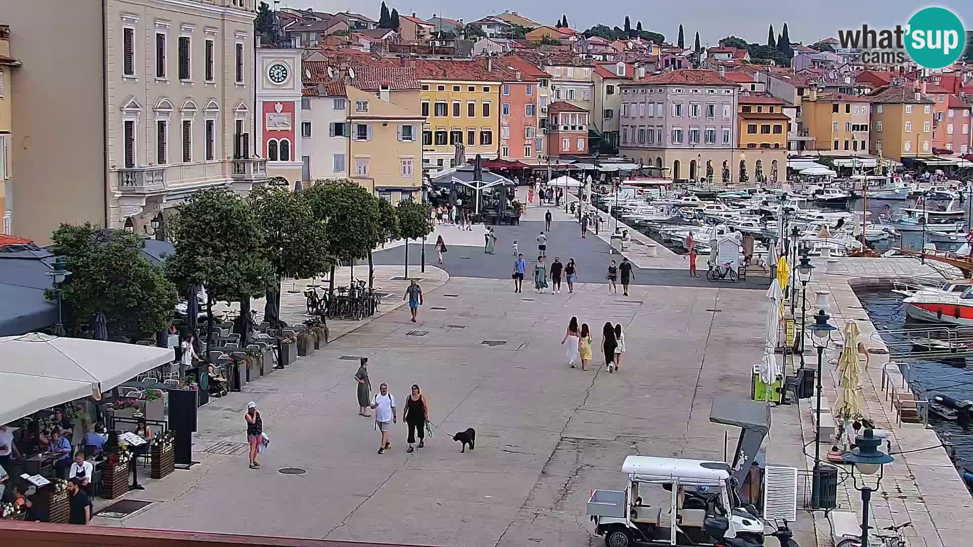 Promenada i marina u Rovinju