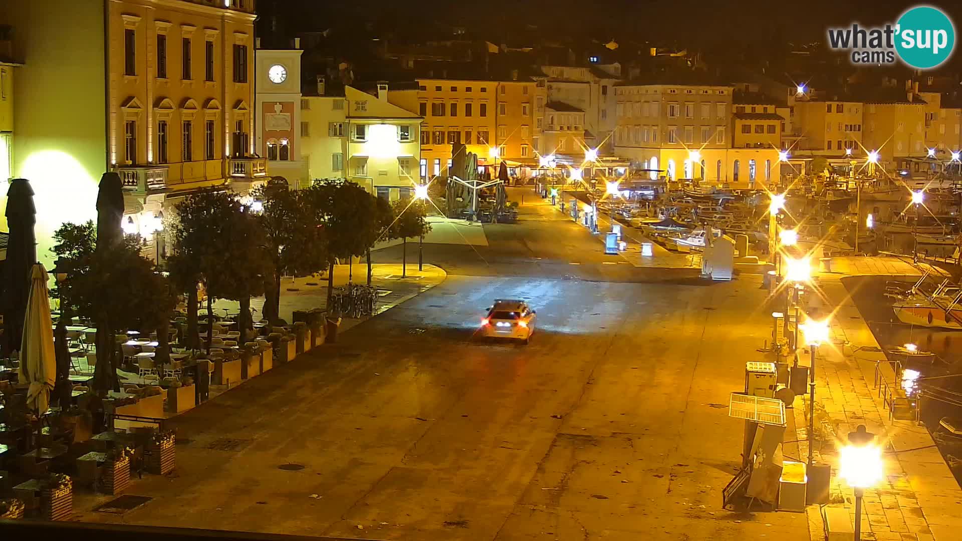 Rovinj webcam promenade and marina – Istria – Croatia