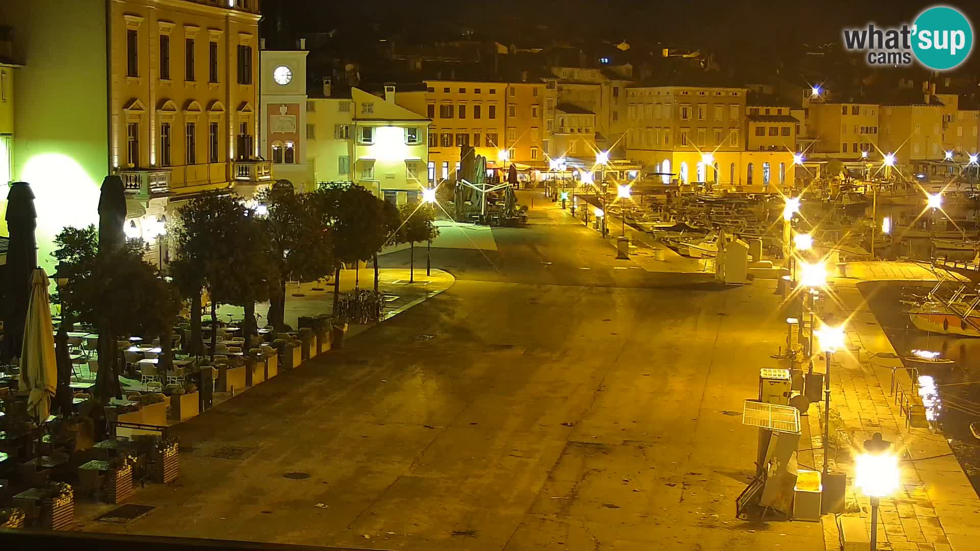 Spletna kamera Rovinj promenada in marina | Rovinj Vreme