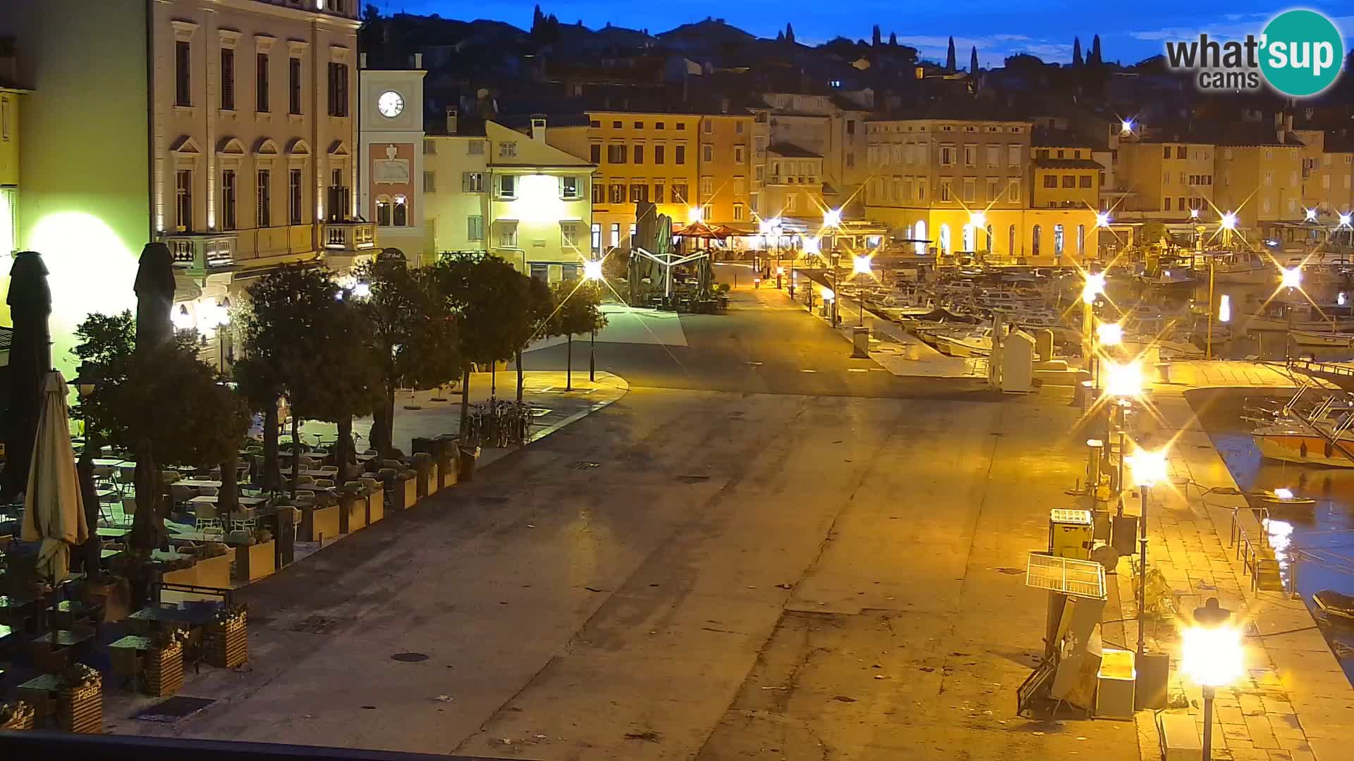 Rovinj webcam promenade and marina – Istria – Croatia