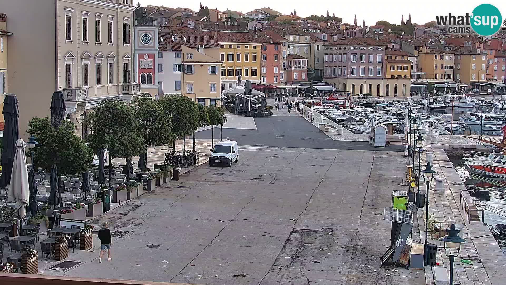 Rovinj webcam promenade and marina – Istria – Croatia