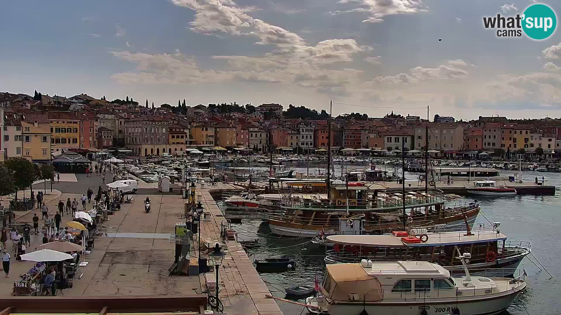Webcam Rovinj Promenade – Istrien – Kroatien
