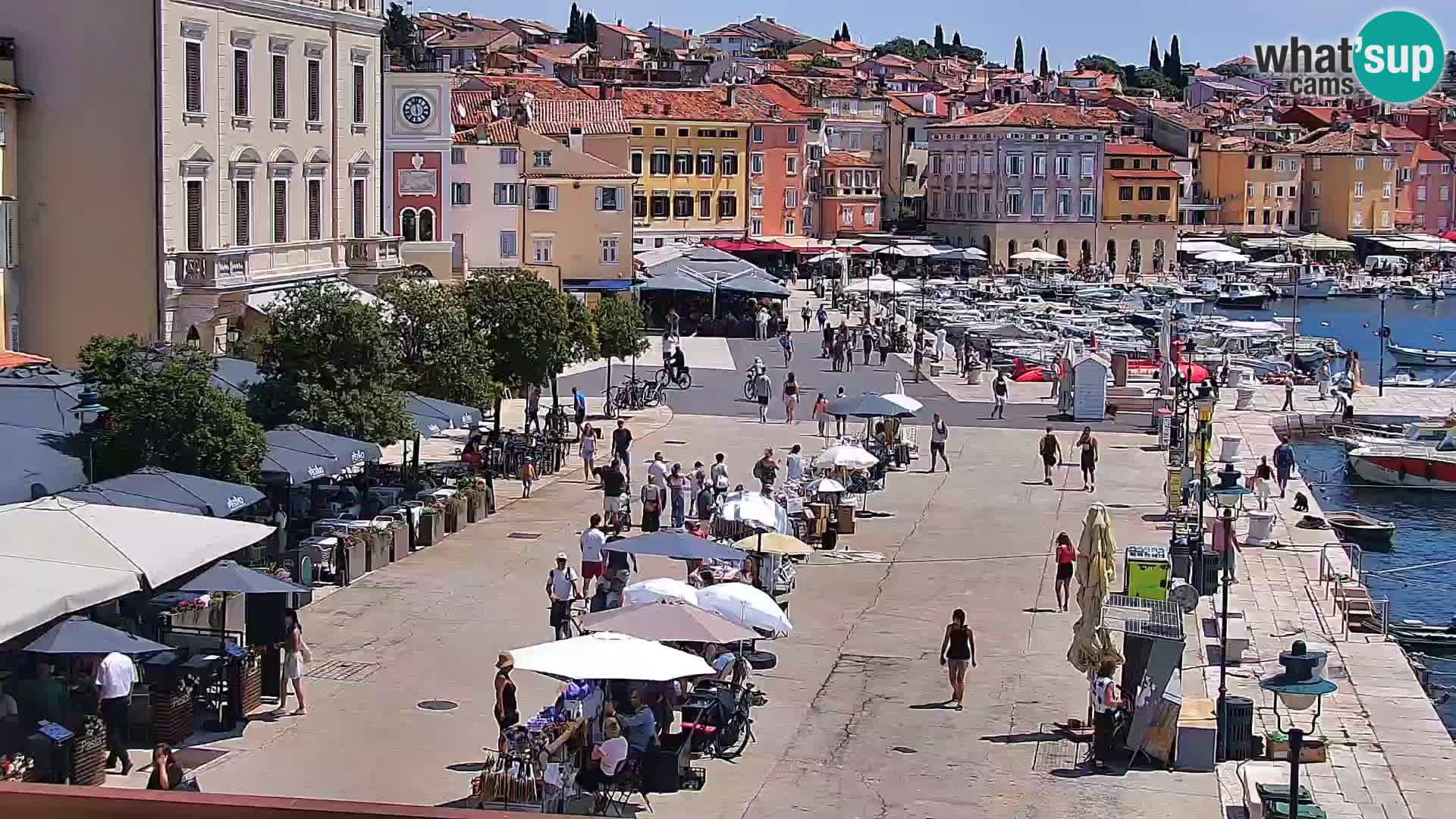 Promenada i marina u Rovinju