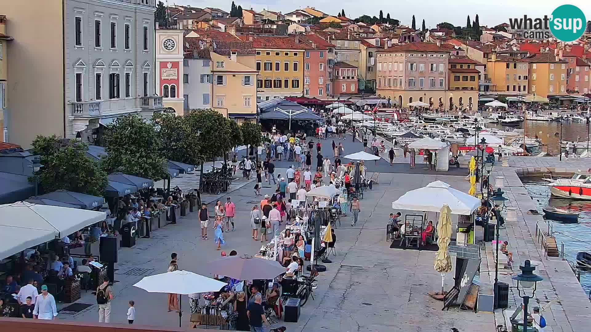 Webcam Rovinj Promenade – Istrien – Kroatien