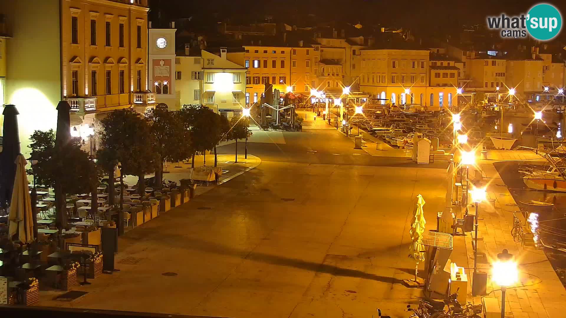Webcam Rovigno marina | Lungomare | Rovinj Croazia