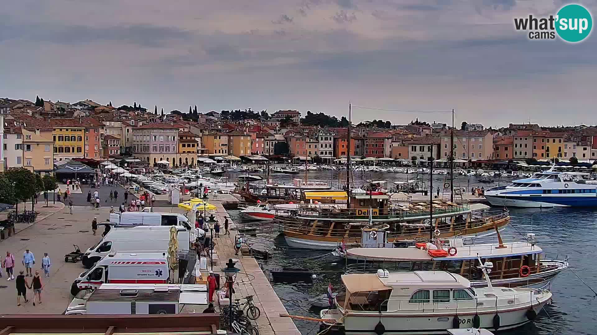 Promenada i marina u Rovinju