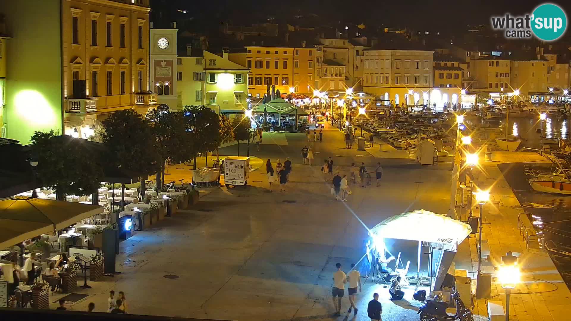 Spletna kamera Rovinj promenada in marina | Rovinj Vreme