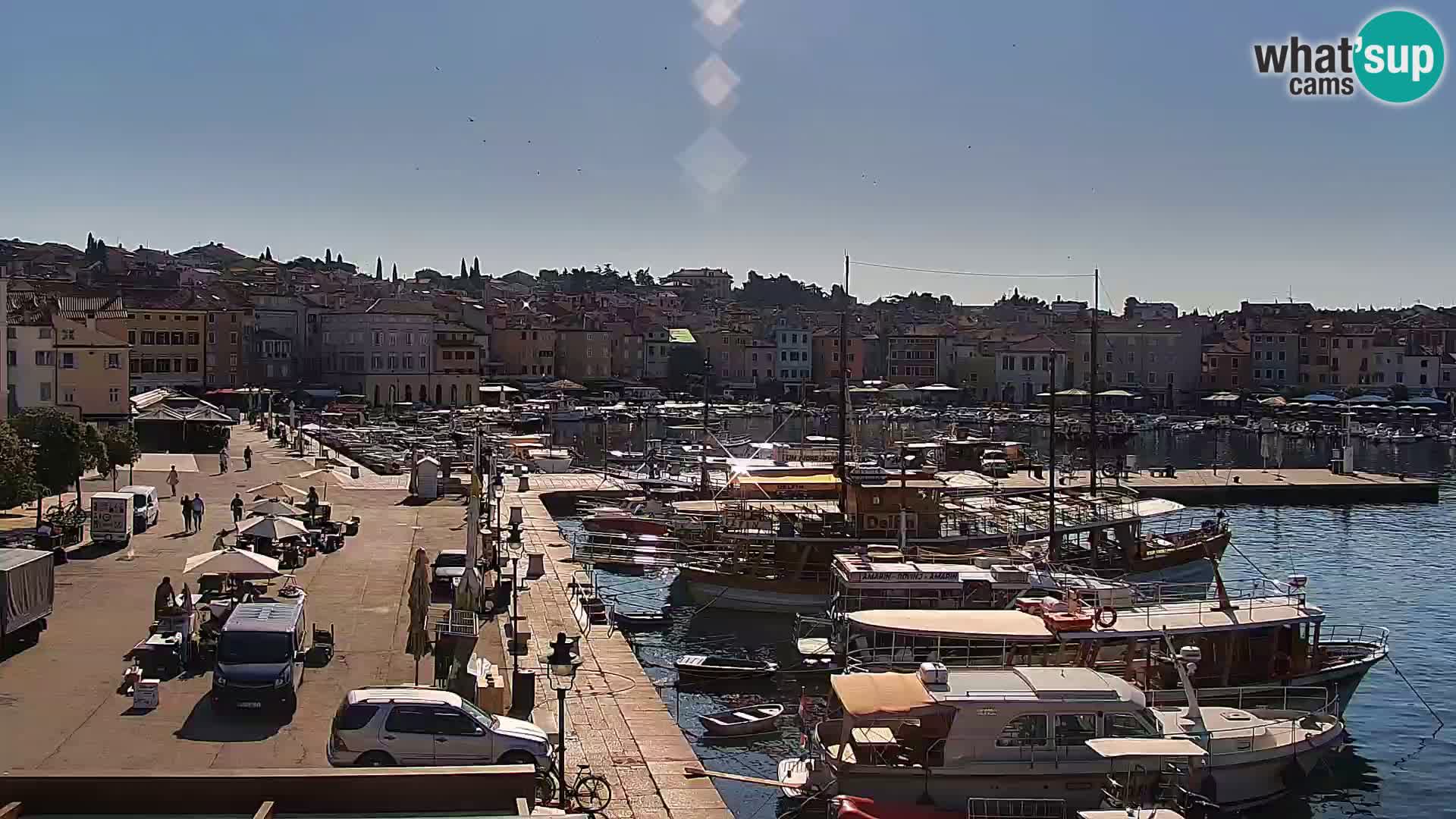 Webcam Rovinj Promenade – Istrien – Kroatien