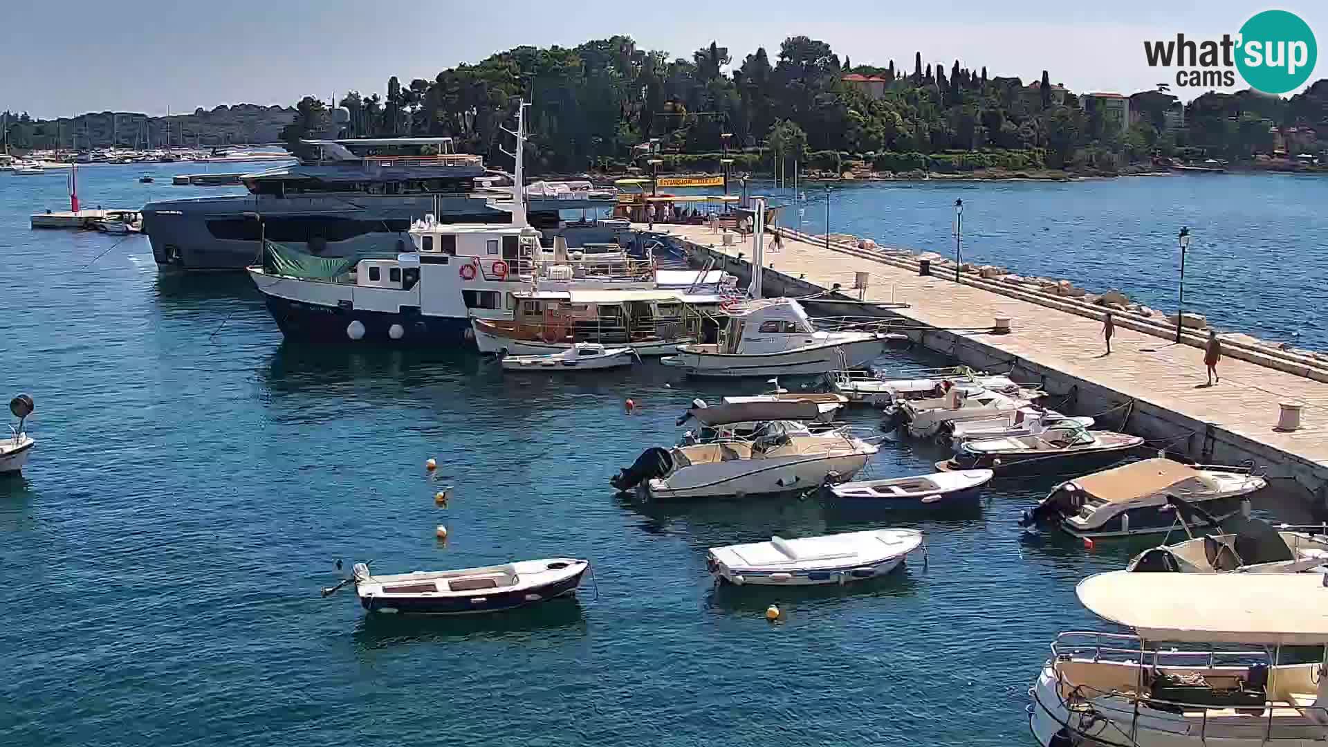 Webcam Rovinj Promenade – Istrien – Kroatien