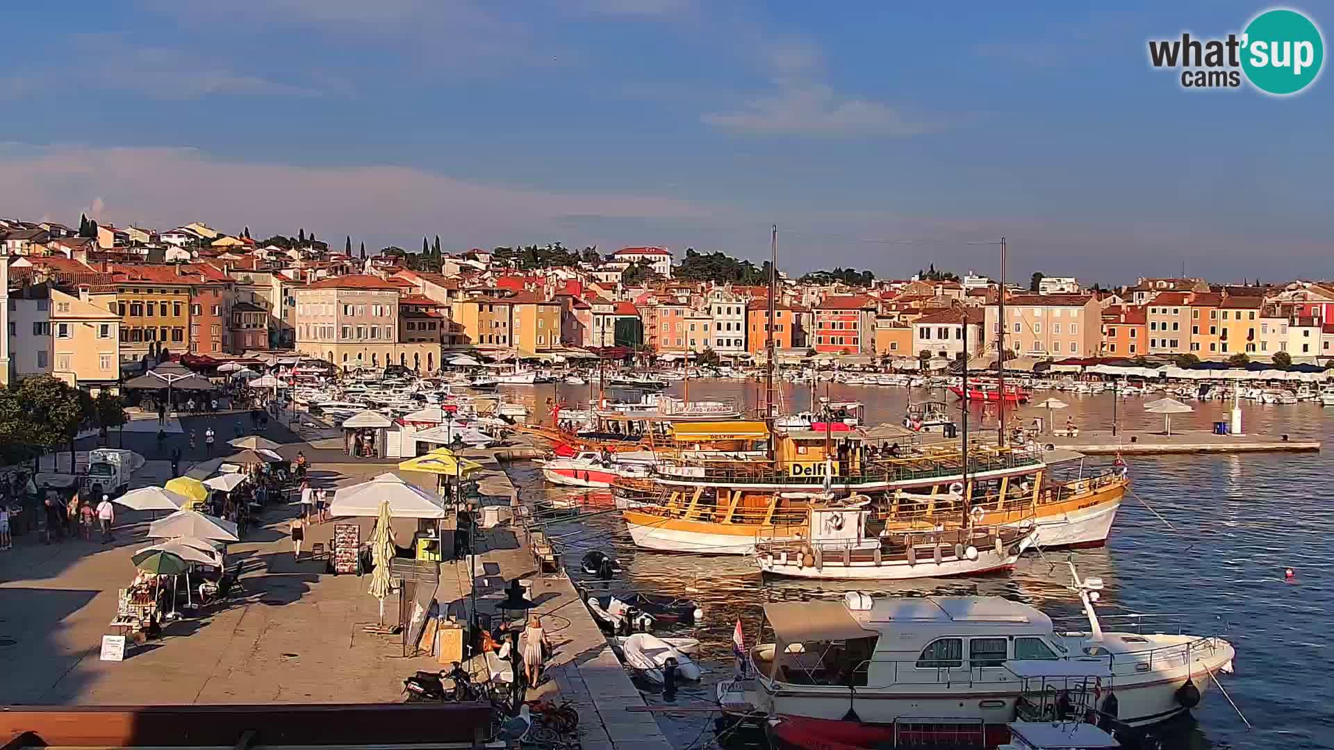 Webcam Rovinj Promenade – Istrien – Kroatien