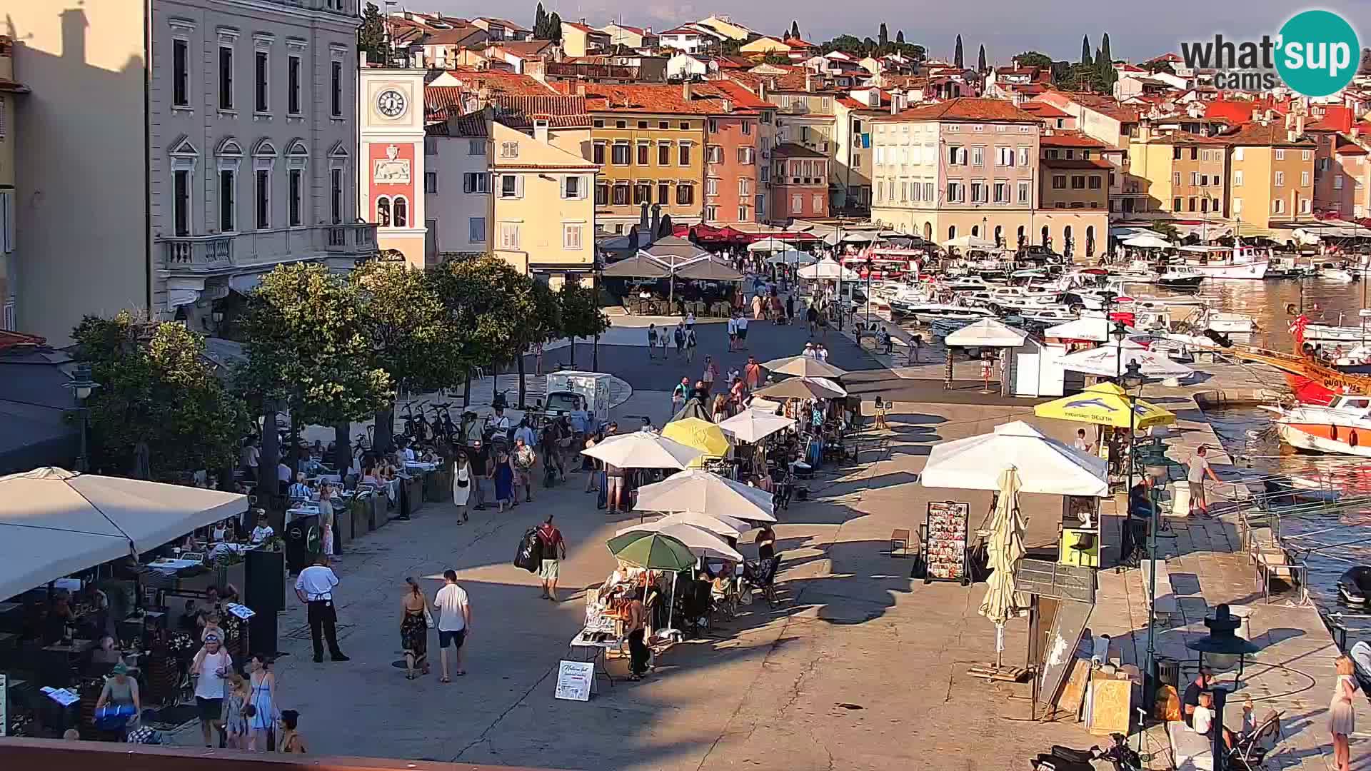 Webcam Rovinj Promenade – Istrien – Kroatien