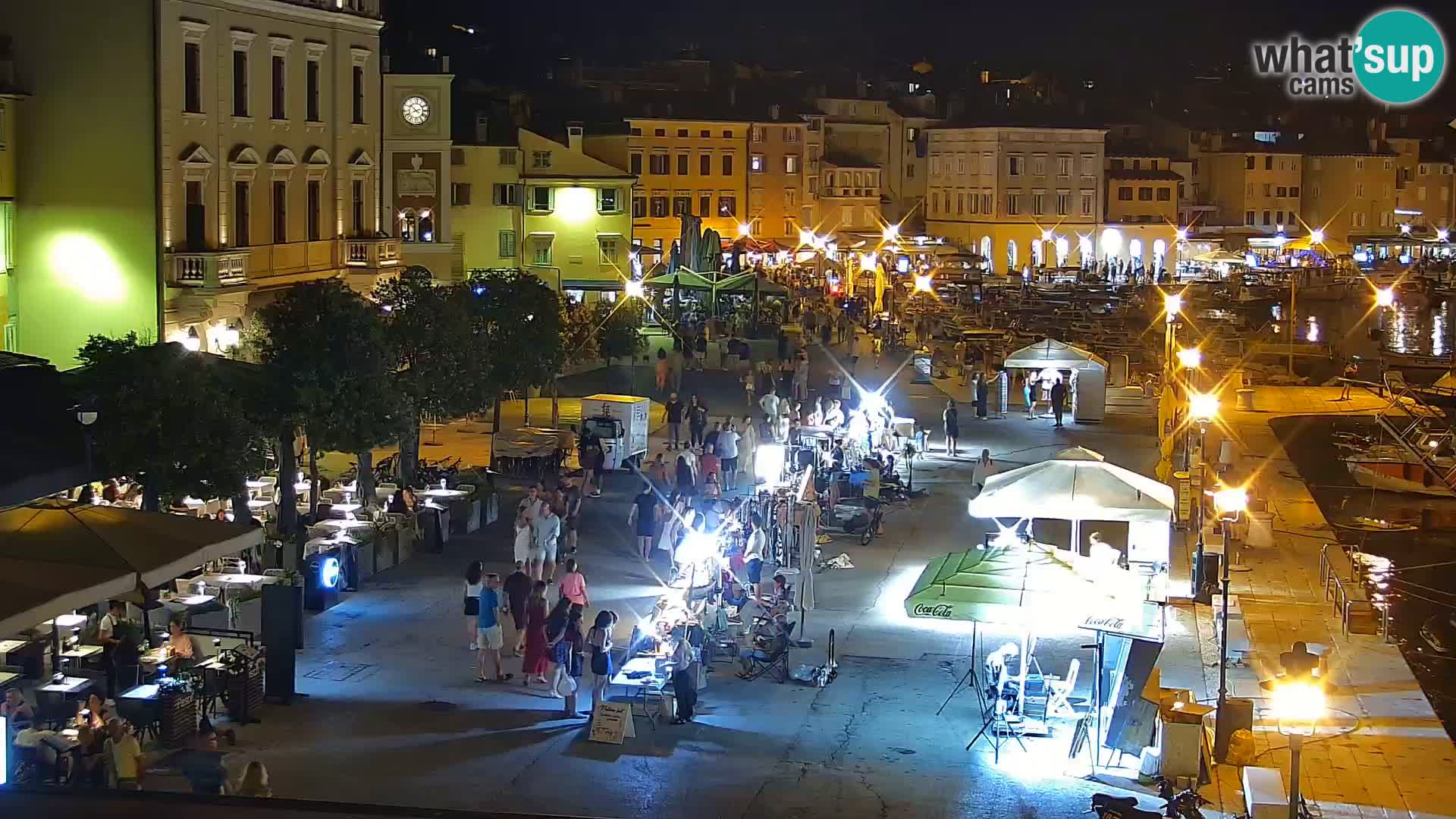 Promenade e marina a Rovinj