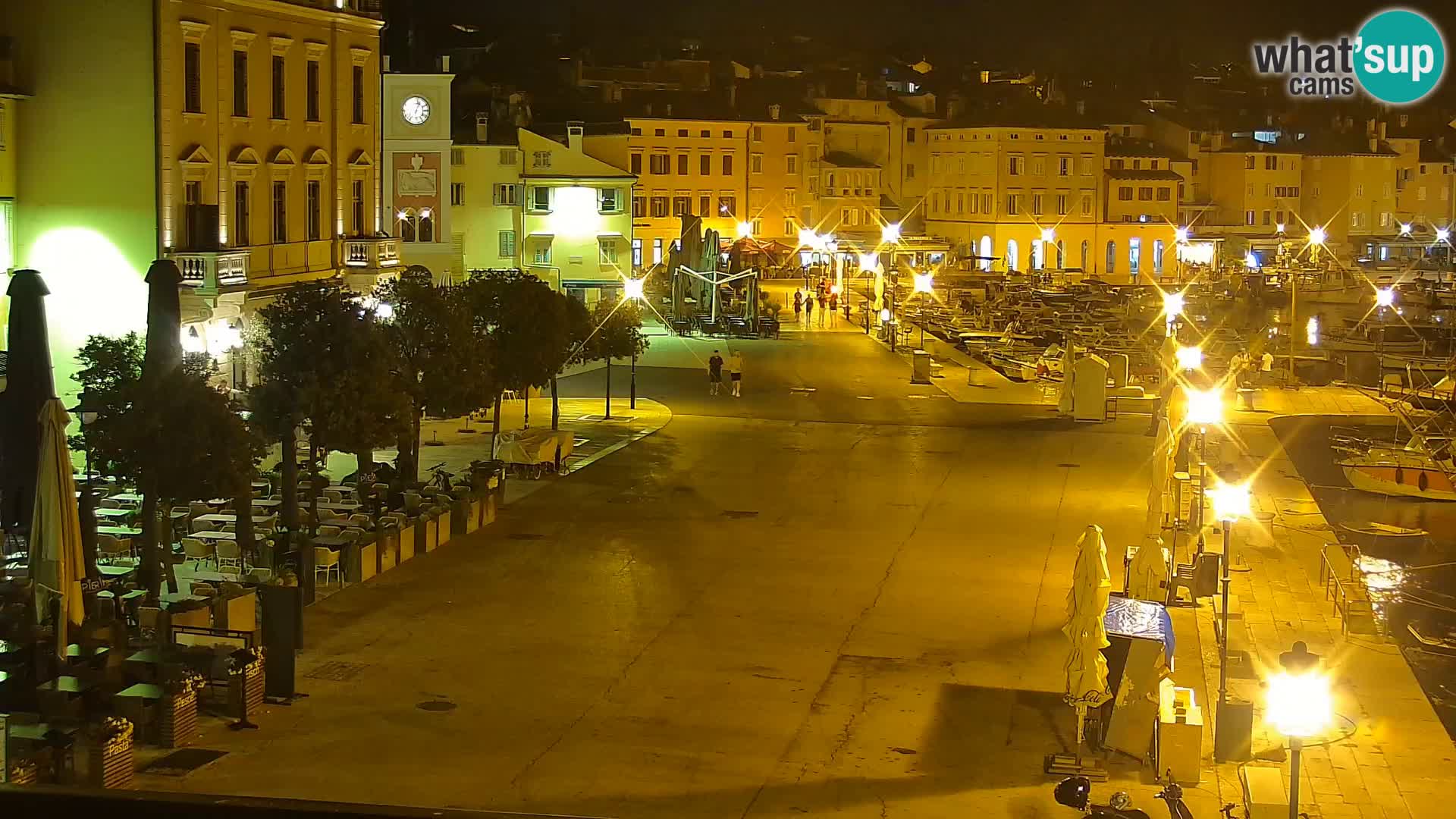 Webcam Rovigno marina | Lungomare | Rovinj Croazia