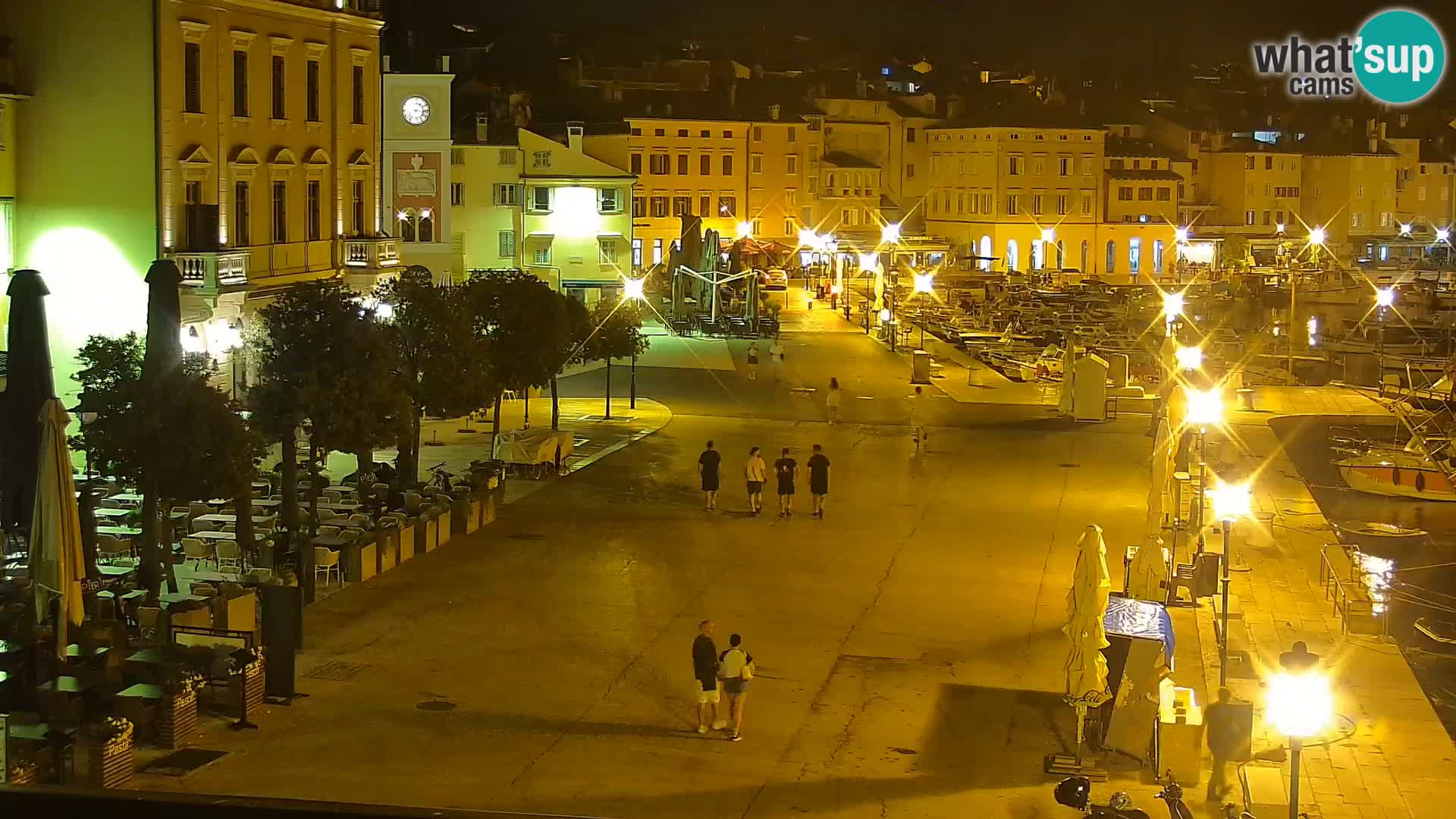 Spletna kamera Rovinj promenada in marina | Rovinj Vreme