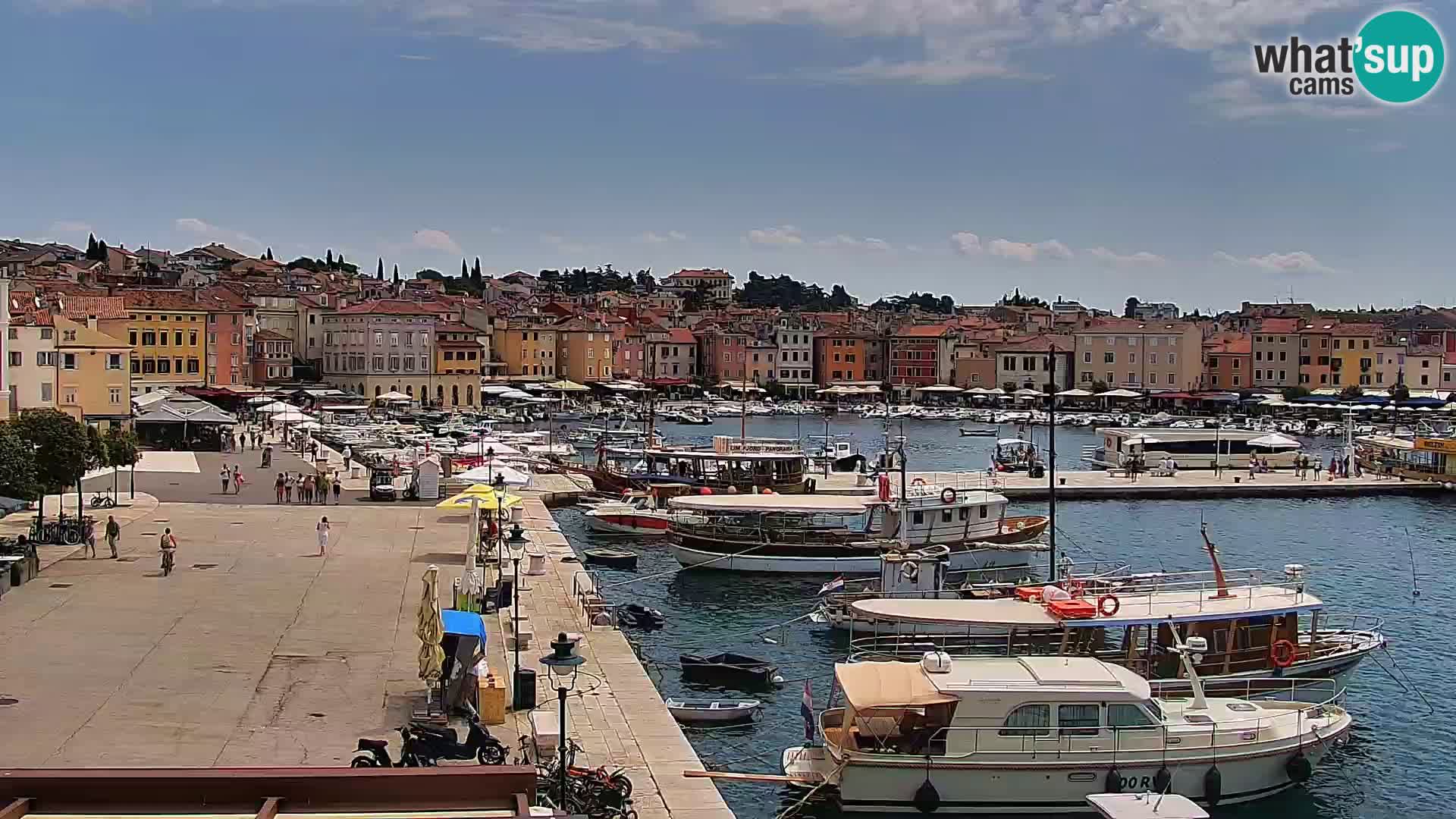 Webcam Rovinj Promenade – Istrien – Kroatien