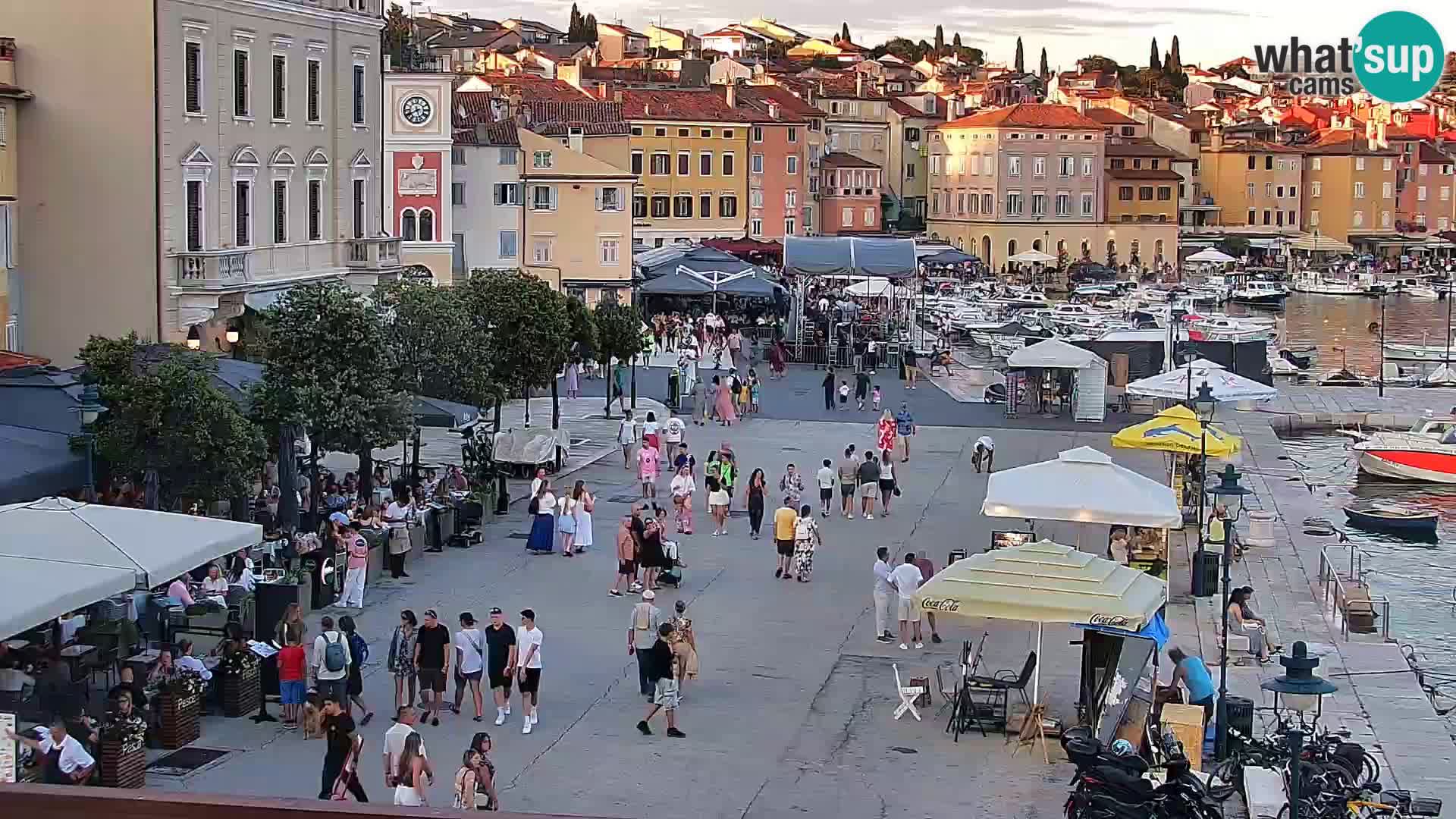 Promenada i marina u Rovinju
