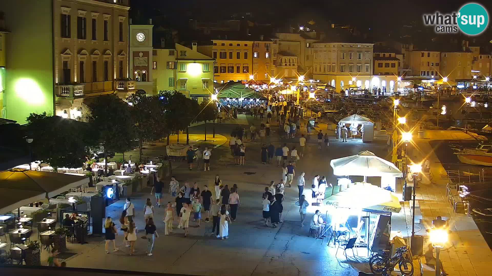 Webcam Rovigno marina | Lungomare | Rovinj Croazia
