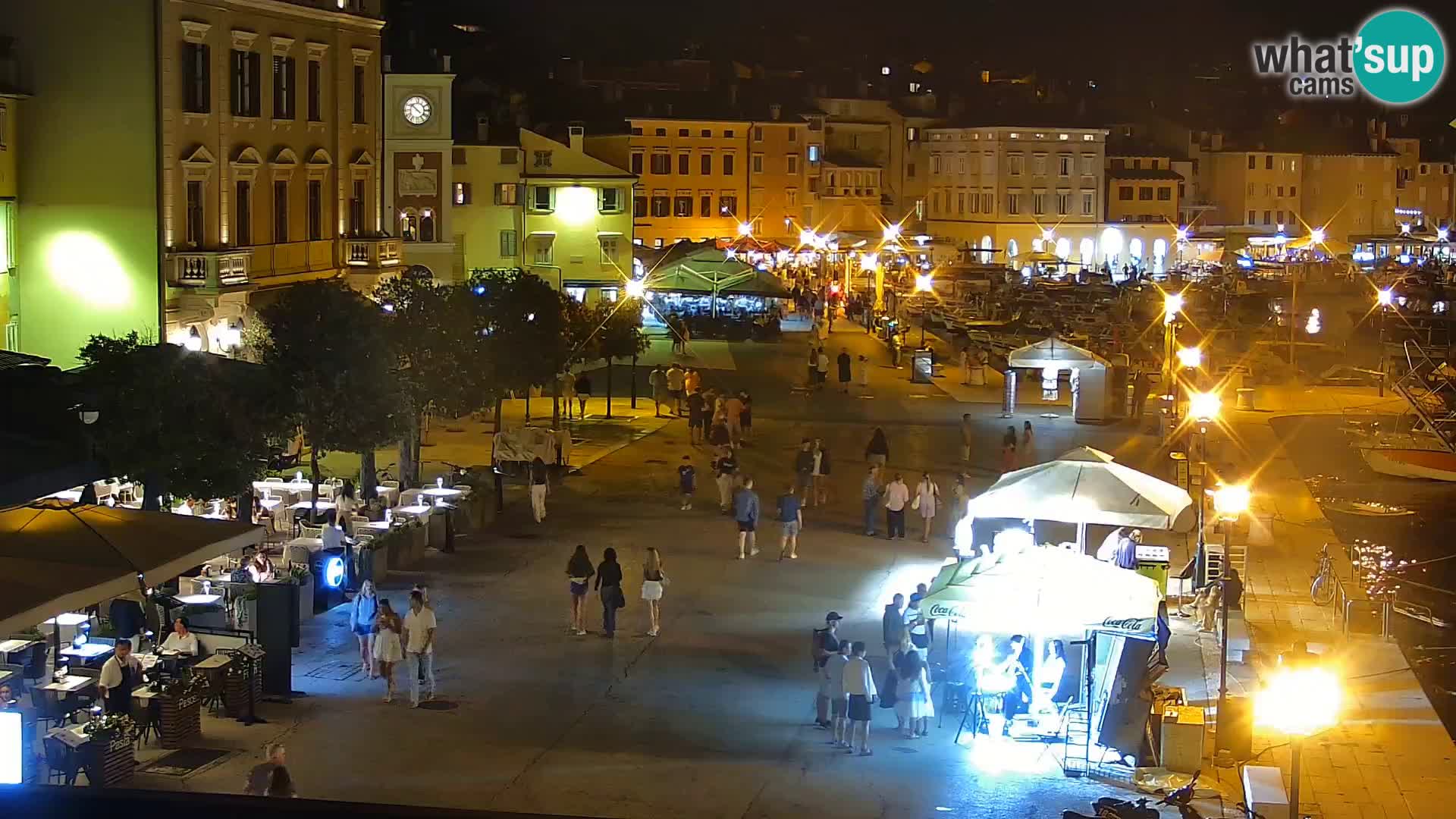 Spletna kamera Rovinj promenada in marina | Rovinj Vreme