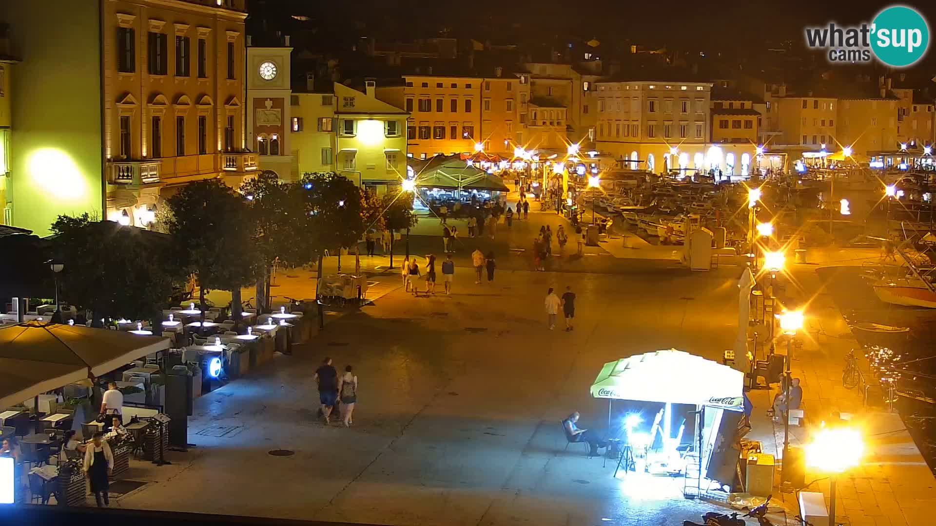 Promenade e marina a Rovinj
