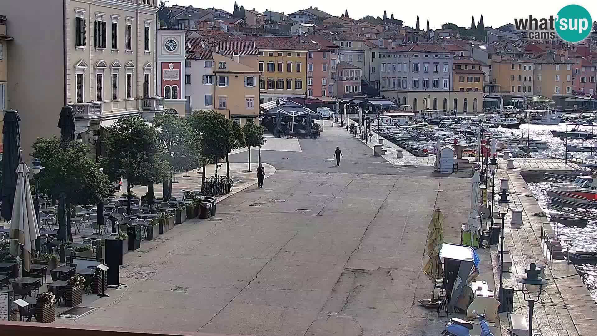 Webcam Rovigno marina | Lungomare | Rovinj Croazia