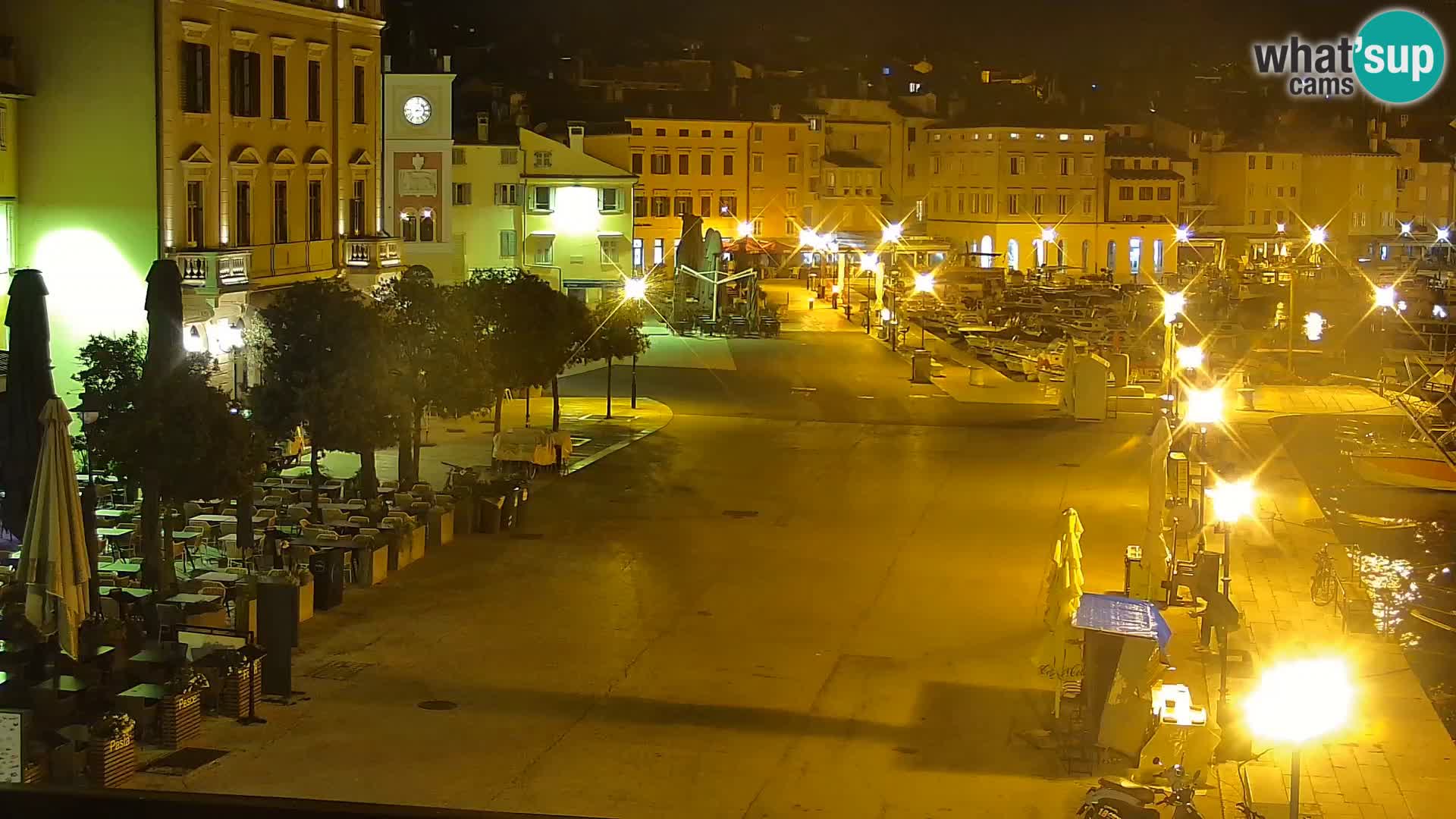 Promenade e marina a Rovinj